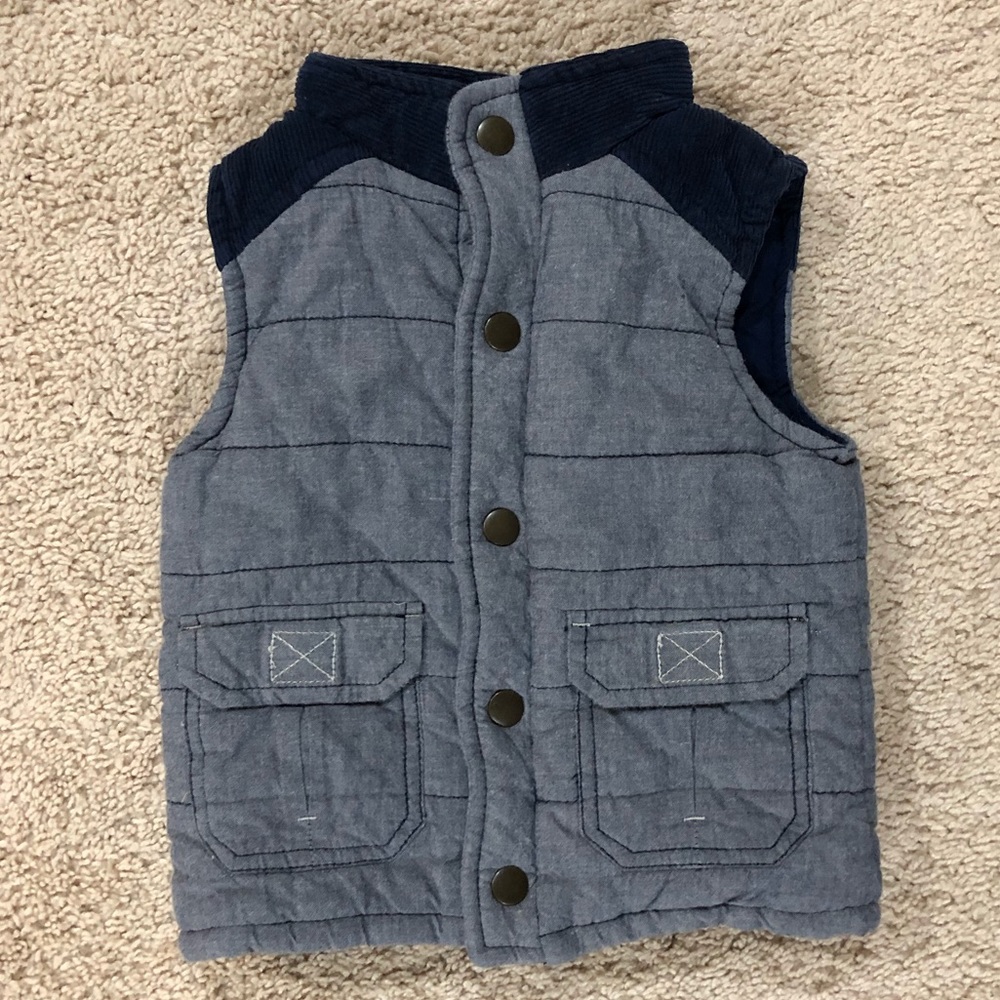 Osh Kosh B’Gosh quilted vest - 18 months